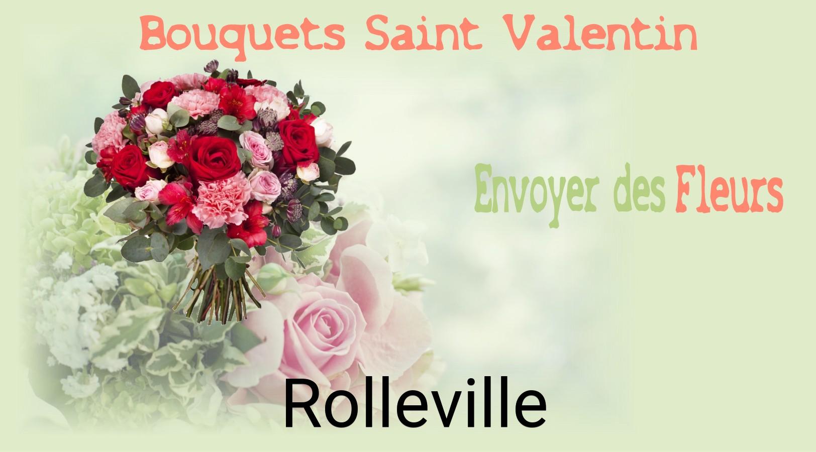Roses de Saint-Valentin livrées à Rolleville